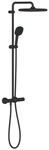 Grohe Duschsystem Vitalio Comfort 250 Duschsystem mit Thermostat, schwarz...