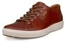 Ecco Soft 7 (aus Premium-Leder) cognacbraun Herren Sneaker