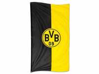 BVB Fahne BVB-Hissfahne im Hochformat (100x200 cm) (Packung