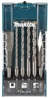 Makita Bohrer- und Bitset Makita Mei&szlig;el- und Hammerbohrer-Set SDS-plus