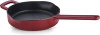 Fissler Schmorpfanne Fissler Moments Collection Emaillierte Gusseisen-Pfanne (24 cm),
