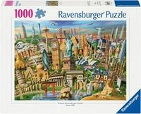 Ravensburger Puzzle Sehensw&uuml;rdigkeiten weltweit, 1000 Puzzleteile, Made in...