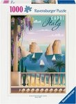 Ravensburger Puzzle Erwachsenenpuzzle 1000 Teile - Postkarte aus Capri, 1000