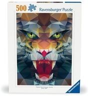 Ravensburger Puzzle Erwachsenenpuzzle 500 Teile - L&ouml;we aus Polygonen, 500