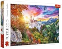 Trefl Puzzle Blick auf Neuschwanstein, 500 Puzzleteile