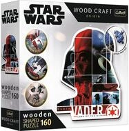 Trefl Puzzle Wood Craft Origin Puzzle Star Wars: Darth Vader 160 Teile, Puzzleteile