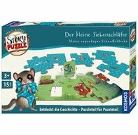 Kosmos Puzzle Story-Puzzle Der kleine Siebenschl&auml;fer, 15 Puzzleteile