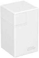 Ultimate Guard Sammelkarte Flip`n`Tray 100+ XenoSkin Monocolor - Wei&szlig;