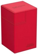 Ultimate Guard Sammelkarte Flip`n`Tray 100+ XenoSkin Monocolor - Rot