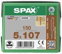 SPAX Holzbauschraube Spax Universalschrauben 5.0 x 107 mm TX 20 - 150