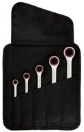 BOSCH Maulschl&uuml;ssel (5 Teile), Ratschen-Einmaulschl&uuml;ssel-Set, 5-teilig
