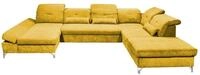 ED EXCITING DESIGN Wohnlandschaft Melfi, mit Schlaffunktion, Bettkasten,