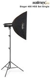 walimex pro Stager 400 HSS Set Single Studio-Blitzgerät walimex pro Stager 400 HSS Set Single Studio-Blitzgerät