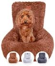 Wahre Tierliebe Hunde-Autositz Premium Hunde Autositz Fluffy - Inkl. Sicherheitsgurt,