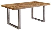 Wohnling Esstisch WL5.947 180 x 90 cm Esszimmertisch Natur K&uuml;chentisch Holz...