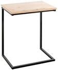 HAKU Beistelltisch Beistelltisch Eiche schwarz - Sofatisch MDF - B 40 x H 50 x...