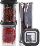 GEFU Vorratsdose PANTRY mini, Borosilikatglas, (Set, 3-tlg), ideal f&uuml;r Gew&uuml;rze,