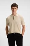 Poloshirt BOSS ORANGE "Prime Regular Fit", Herren, Gr. M, beige (light beige271),