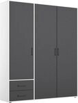 rauch Dreht&uuml;renschrank Kleiderschrank Schrank Garderobe W&auml;scheschrank VOYAGER...