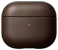 Nomad Kopfh&ouml;rer-Schutzh&uuml;lle Leather Case AirPods, f&uuml;r AirPods 3, Braun