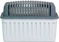 WENKO Luftentfeuchter Grau 1 KG, f&uuml;r 80 m&sup3; R&auml;ume, f&uuml;r R&auml;ume bis 80 m&sup3;,