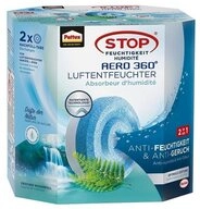 Pattex Luftbefeuchter 9H AHAWF Nachf&uuml;lltabs AERO 360&deg;, Luftentfeuchter 2 x 450 g