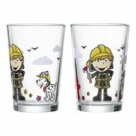 Ritzenhoff & Breker Kinderbecher Feuerwehrmann Bernie 3-tlg., Glas