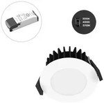 Contorion LED-Leuchte EVN Lichttechnik LED-Spot 230V dim. IP54 3000-5700K ws