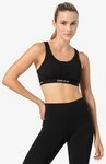 SUPER.NATURAL Sport-BH Merino Bra W FEEL GOOD BRA elastischer Merino-Materialmix
