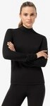 SUPER.NATURAL Funktionsshirt f&uuml;r Damen, Merino W TUNDRA175 TURTLENECK angenehm