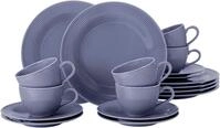 Seltmann Weiden Kaffeeservice Geschirr-Set, 18 Teile, Beat (18-tlg), 6 Personen,