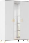 rauch Kleiderschrank Skandi Kinderzimmer Schlafzimmerschrank FALUN (Breite 137/182,
