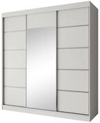 Beautysofa Schiebet&uuml;renschrank Monika (3-t&uuml;rig Schrank mit Spiegel, 200 cm breit)