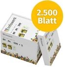 Infowerk Druckerpapier Kopierpapier 2500 Blatt A4 80g Premium Wei&szlig; Testsieger PEFC