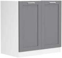 VCM Unterschrank Sp&uuml;lunterschrank Breite 80 cm Sp&uuml;lenschrank Colura