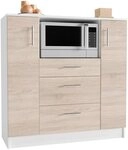 VCM Unterschrank K&uuml;chenschrank Kommode Buffet Mikrowelle Esilo (1-St)