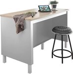 BASIC by Balculina Unterschrank Bilberry K&uuml;cheninsel, Breite 138 cm