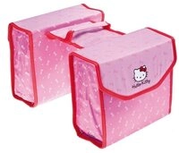 Bike Fashion Fahrradtasche Kinder-Doppelpacktasche Hello Kitty Packtaschen bunt