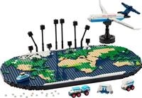 LEGO&reg; LEGO Reiseerinnerungen, Spielzeugweltkarte, Geschenk f&uuml;r Familien 4183