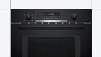 BOSCH Einbau-Mikrowelle CMA585GB1, Grill, Hei&szlig;luft, 44 l, Optimale Hei&szlig;luft...