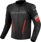 SHIMA Motorradjacke Solid 2.0 wasserdichte Motorrad Textiljacke R&uuml;ckenprotektor