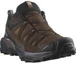 Wanderschuh SALOMON "X ULTRA 360 LEATHER GORE-TEX", Herren, Gr. 49, braun (schwarz