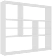 vidaXL Wandregal, Regal Wei&szlig; 90x16x78 cm Holzwerkstoff