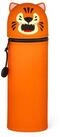 Legami Federm&auml;ppchen 2-in-1 Silikontasche H 18,5 cm f&uuml;r Schule und Tisch, Weiches