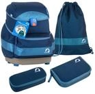 Finkid Schulranzen finkid BUDDY EKO SPORT 4tlg. Schulranzenset - denim/dove