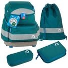 Finkid Schulranzen finkid BUDDY EKO SPORT 4tlg. Schulranzenset - deep jungle/mosaic