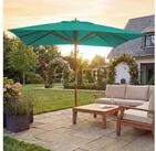 MCW Sonnenschirm MCW-C57, Wasser-, und schmutzabweisender Stoff, Winddach,