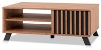 Finori Couchtisch in Artisan Oak / Anthrazit (BxHxT: 110,5x42x67 cm)