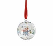 Hutschenreuther Weihnachtsbaumkugel Kristallkugel 2024 Glaskugel