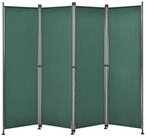 pro.tec Paravent, &raquo;Modica&laquo; Trennwand Outdoor Sichtschutz 170x215cm Dunkelgr&uuml;n